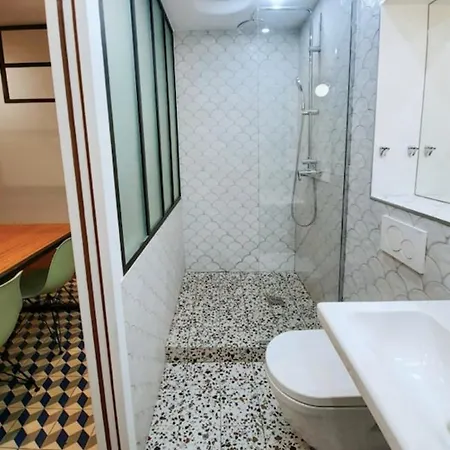 Apt for 2 near Bassin de la Villette Appartement *